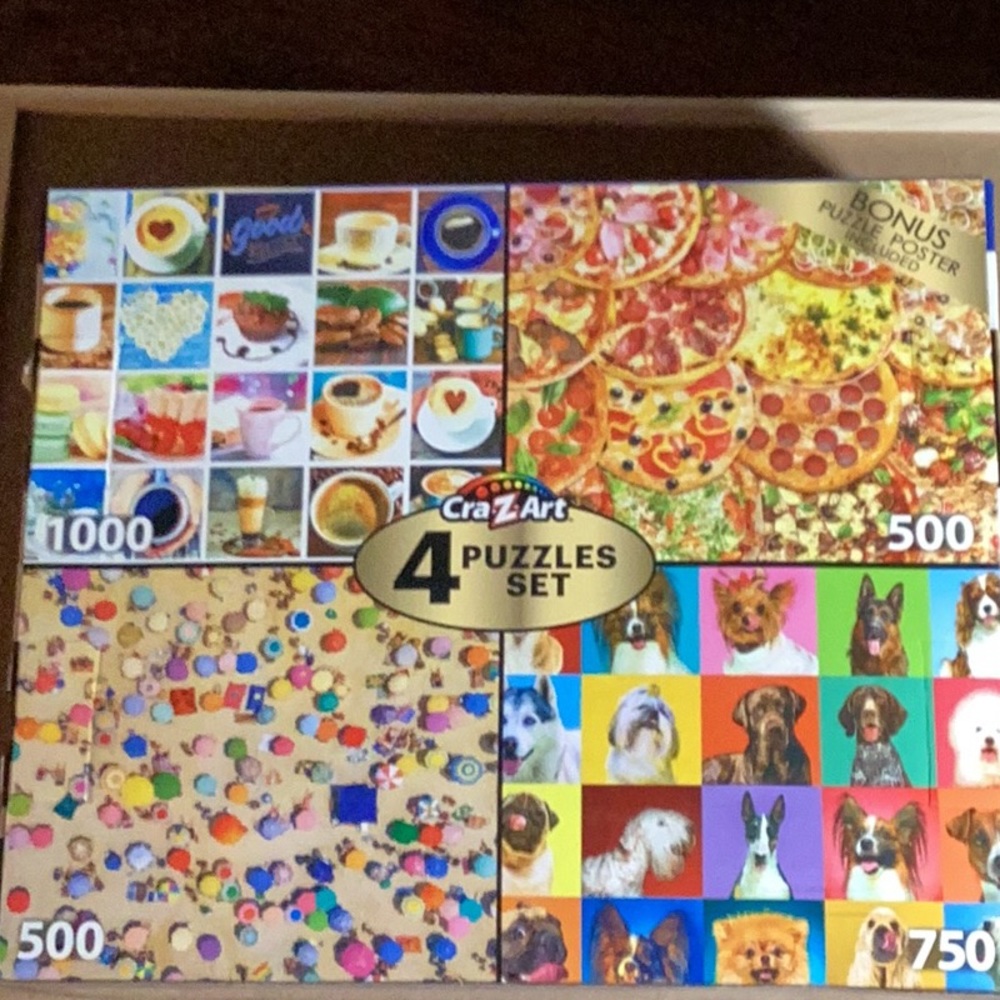 Cra-Z-art 4 Puzzle Set.